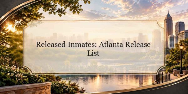 Released Inmates: Atlanta Release List